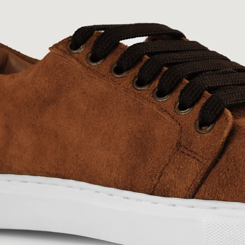 Murphy Low Top Brown Suede Sneakers
