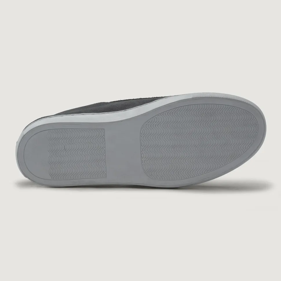 Murphy Low Top Grey Suede Leather Sneakers