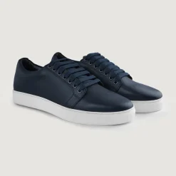 Murphy Low Top Midnight Blue Leather Sneakers