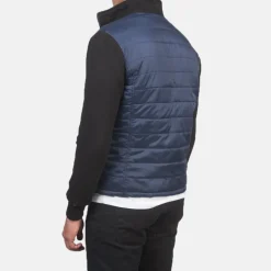 Nashville Quilted Blue Windbreaker Jacket