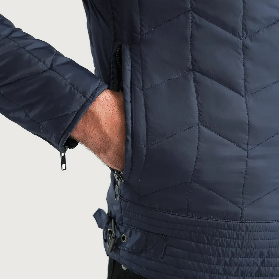 Nyle Quilted Windbreaker Jacket
