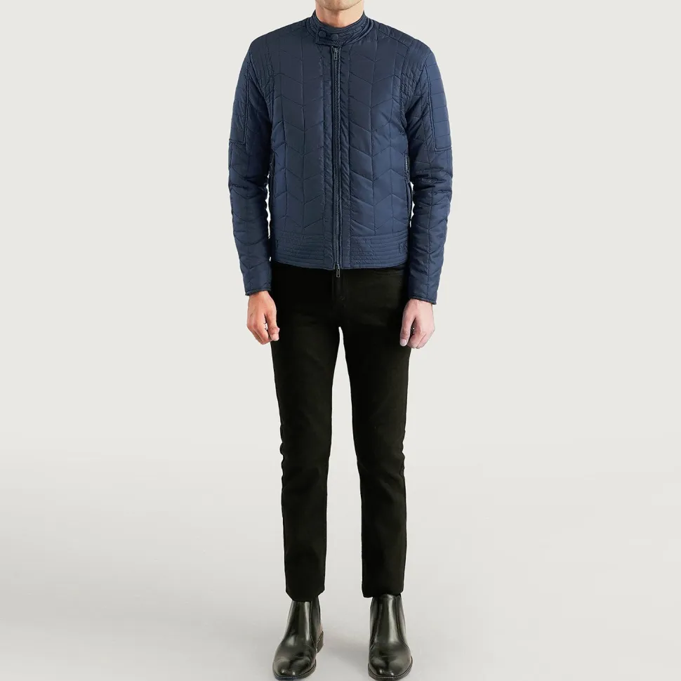 Nyle Quilted Windbreaker Jacket