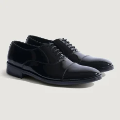 Professor Oxford Black Patent Leather Shoes