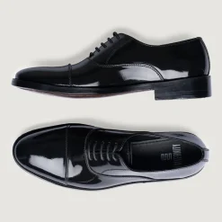 Professor Oxford Black Patent Leather Shoes