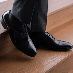 Professor Oxford Black Patent Leather Shoes