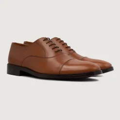 Professor Oxford Tan Leather Shoes