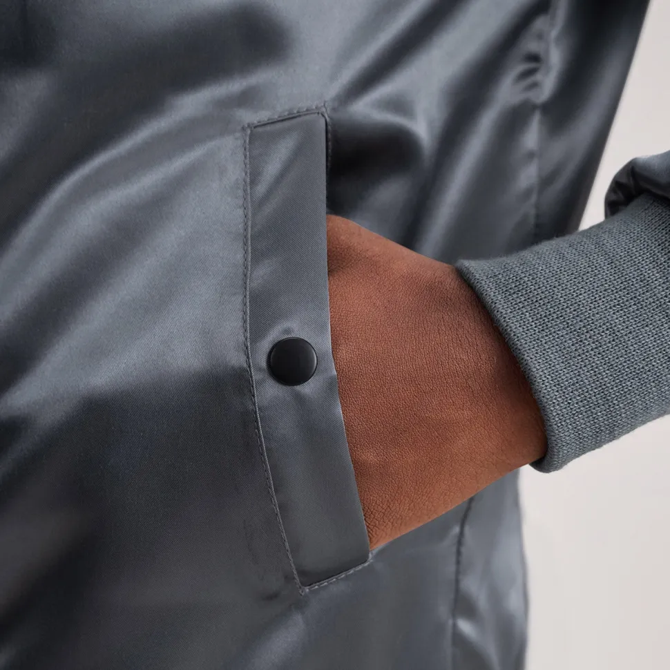 Quinton MA-1 Grey Bomber Jacket