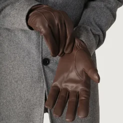 Ralph Brown Leather Dress Gloves