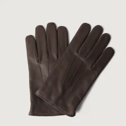 Ralph Brown Leather Dress Gloves