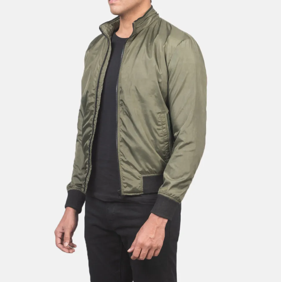 Ramon Green Bomber Jacket