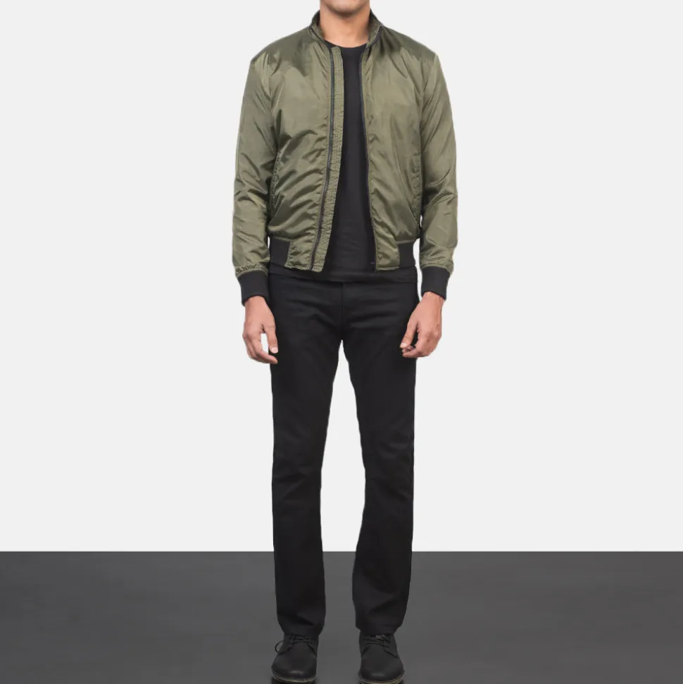 Ramon Green Bomber Jacket