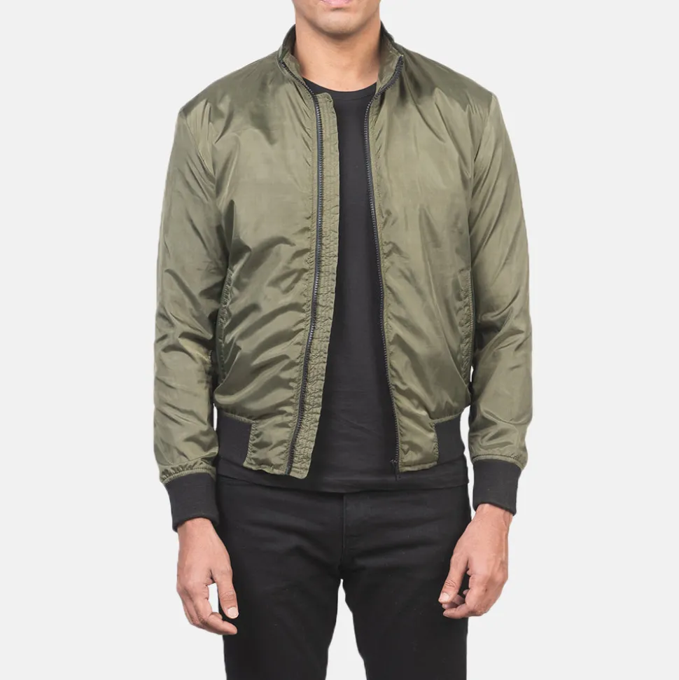 Ramon Green Bomber Jacket