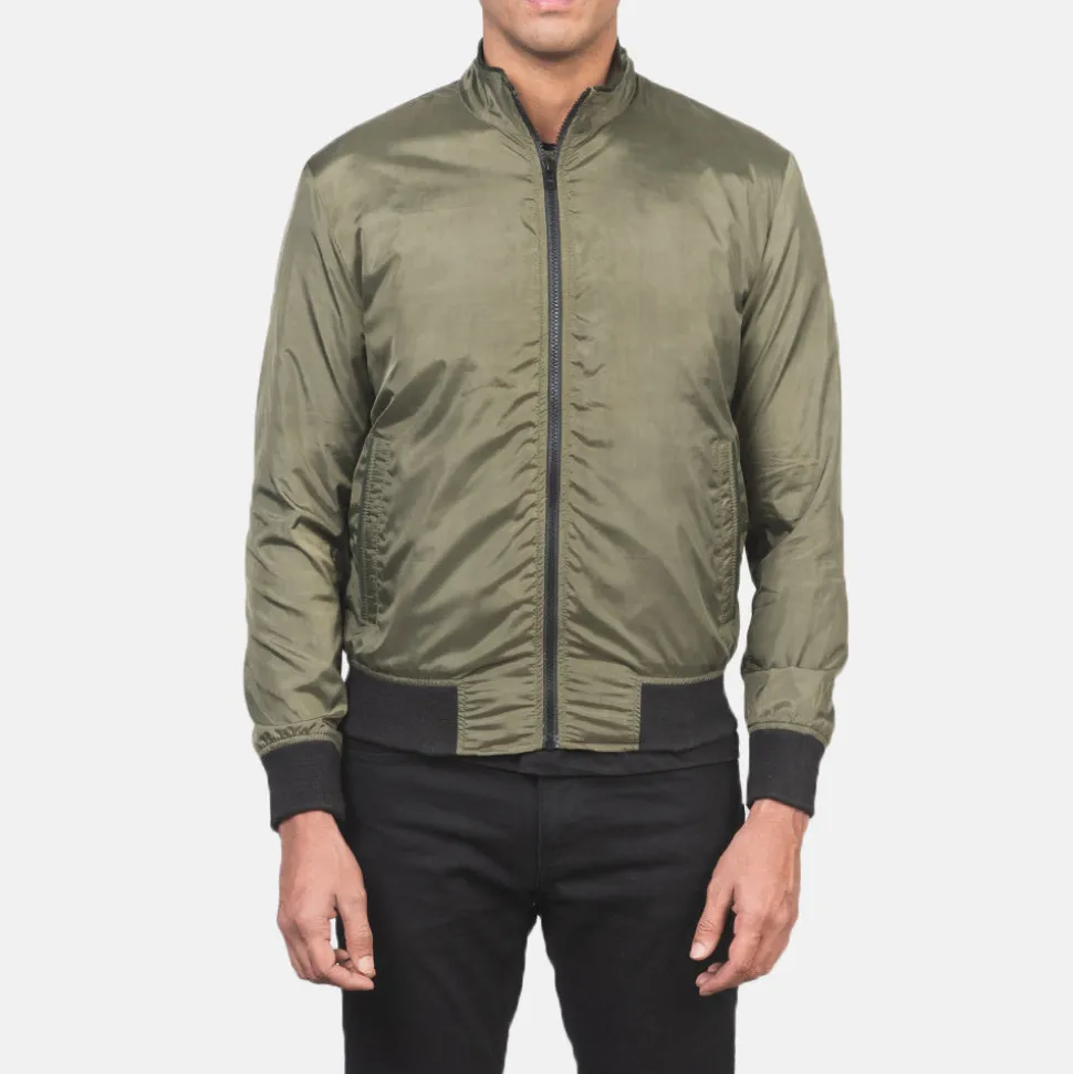 Ramon Green Bomber Jacket
