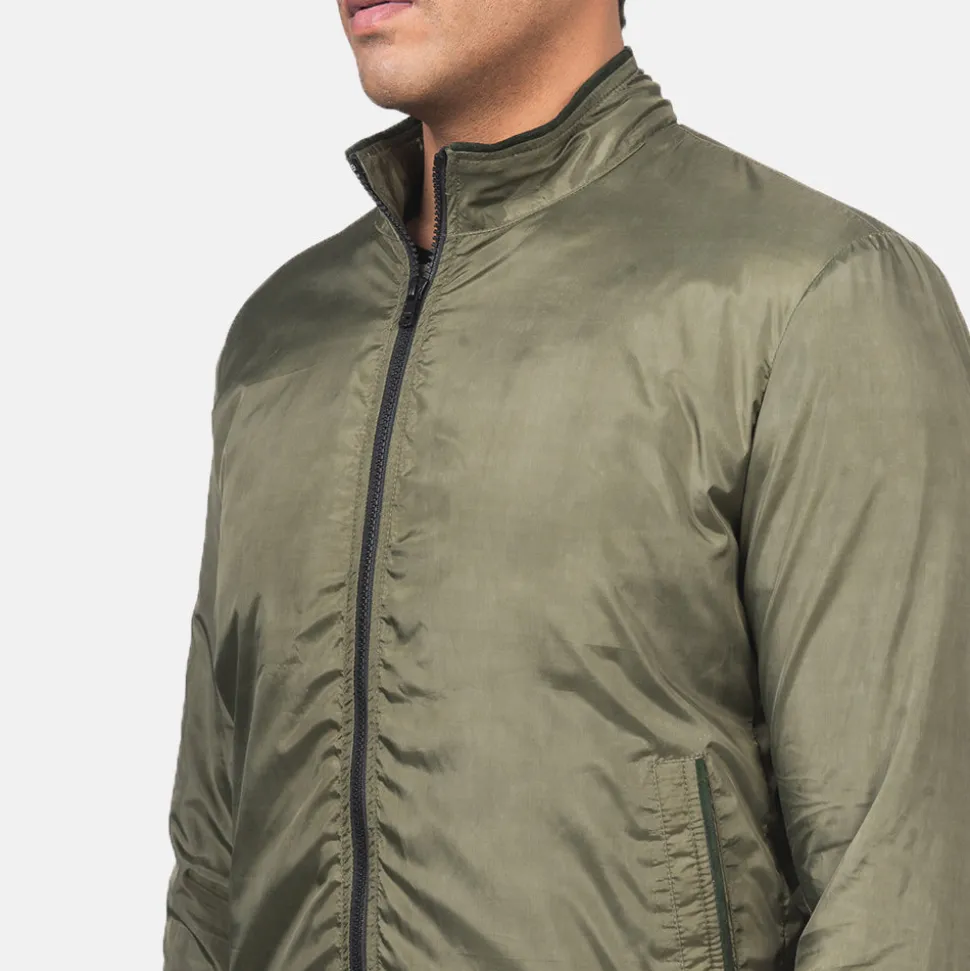 Ramon Green Bomber Jacket