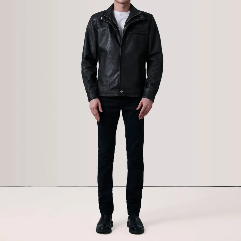 Sean Black Snuffed Classic Jacket