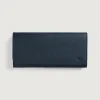 Taylor Blue Leather Continental Wallet
