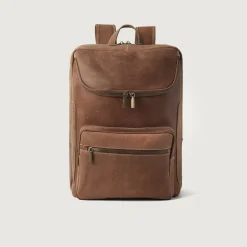 The Bedford Vintage Tan Leather Backpack