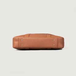 The Captain Brown Leather Briefcase