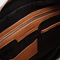 The Captain Brown Leather Briefcase