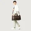 The Dale Vintage Brown Leather Duffle Bag