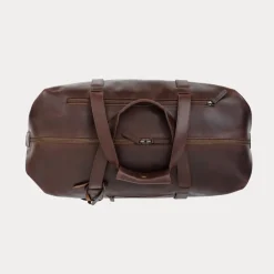 The Dale Vintage Brown Leather Duffle Bag