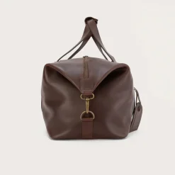 The Dale Vintage Brown Leather Duffle Bag
