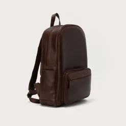 The Philos Vintage Brown Leather Backpack