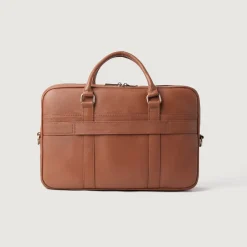 The Preston Brown Leather Briefcase