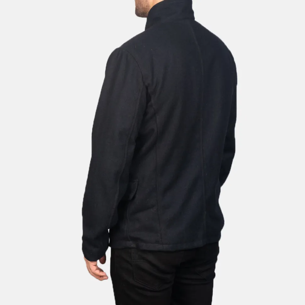 Thomas Black Wool Jacket