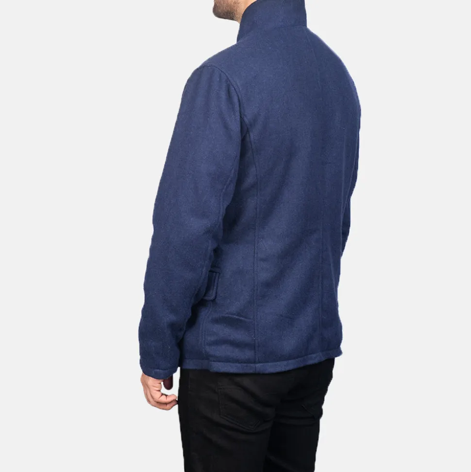 Thomas Blue Wool Jacket