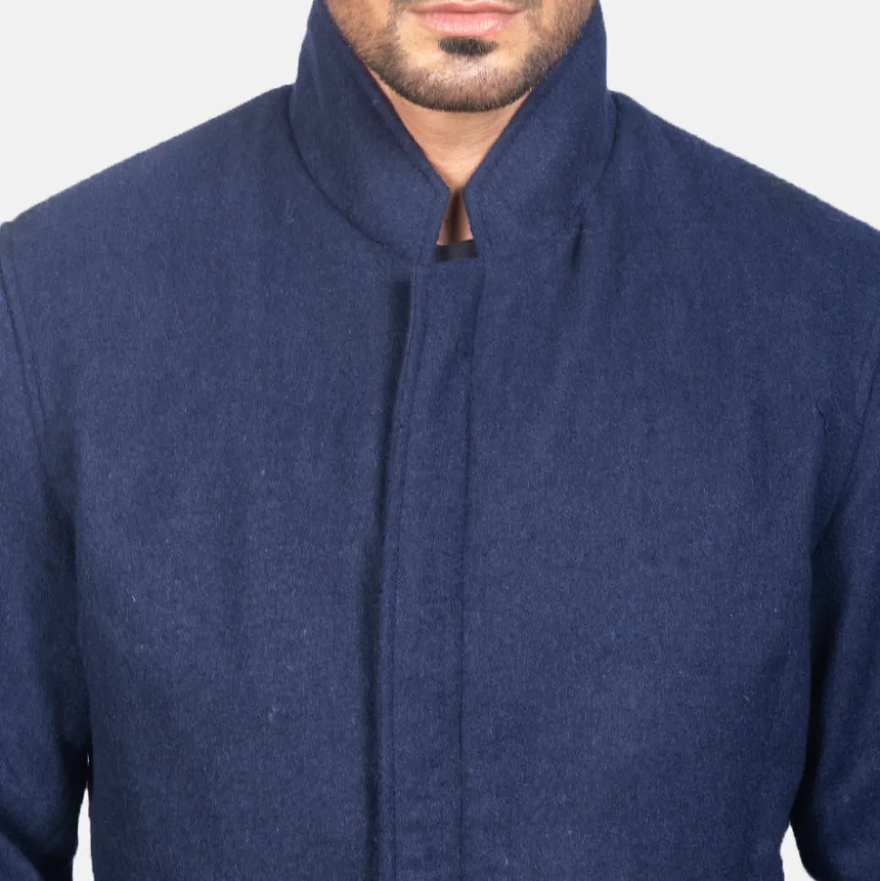 Thomas Blue Wool Jacket