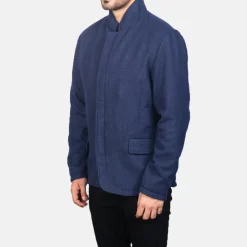 Thomas Blue Wool Jacket