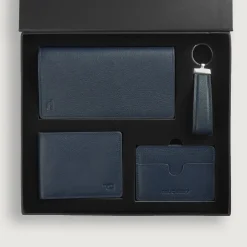 Timeless Taylen Blue Leather Gift Set