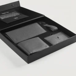 Timeless Taylen Grey Leather Gift Set
