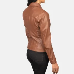 Tomachi Brown Leather Jacket