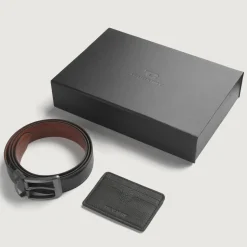 Voltor Black Leather Gift Set