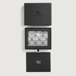 Voren Black Leather Bi-fold Wallet
