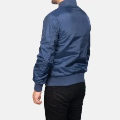 Zack Blue Bomber Jacket