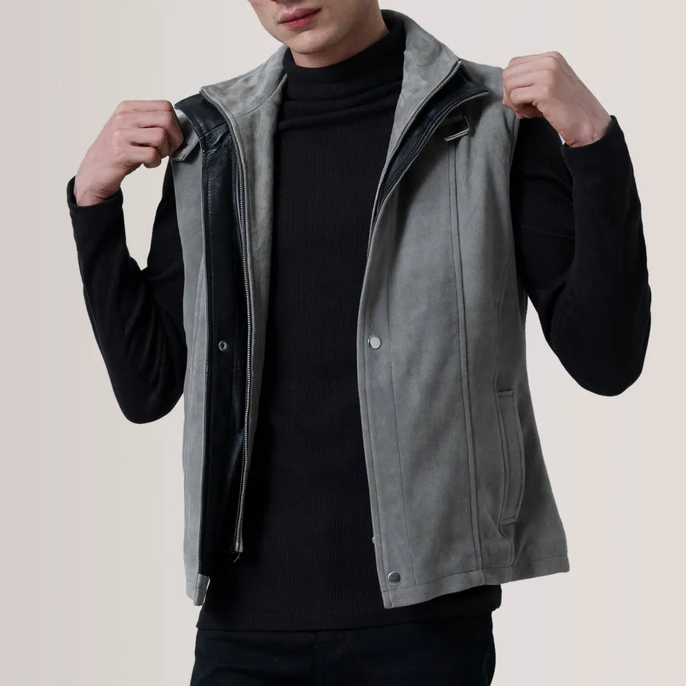 Zane Grey Suede Vest