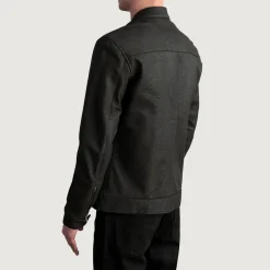 Zen Tumbled Brown Leather Biker Jacket
